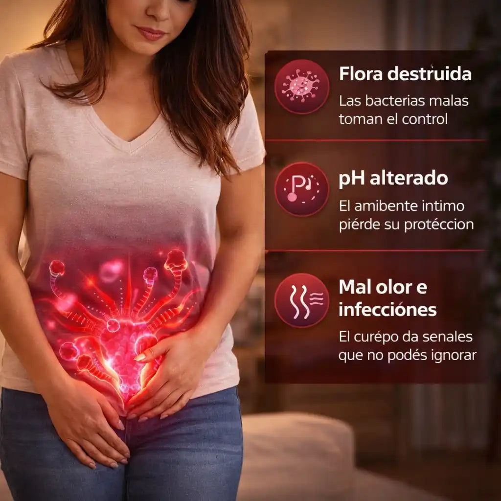 ¿Olor íntimo desagradable?