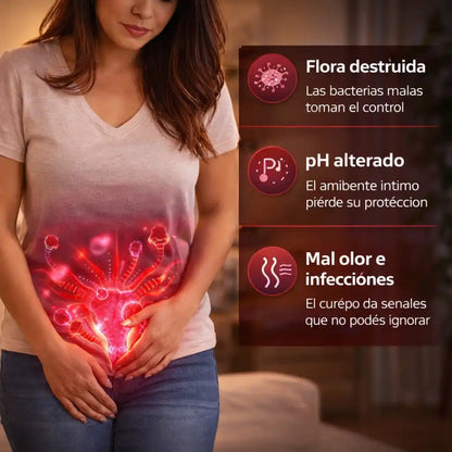 ¿Olor íntimo desagradable?