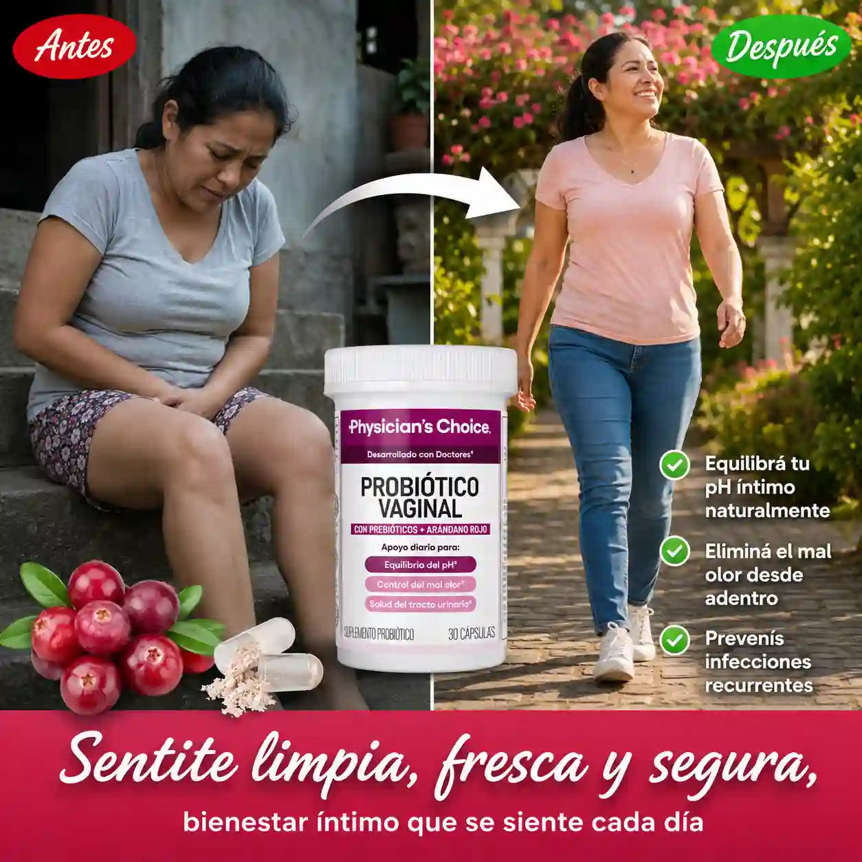 ¿Olor íntimo desagradable?