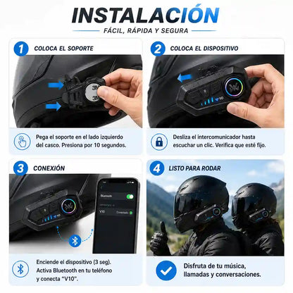 ¿Aún usas el teléfono dentro del casco?