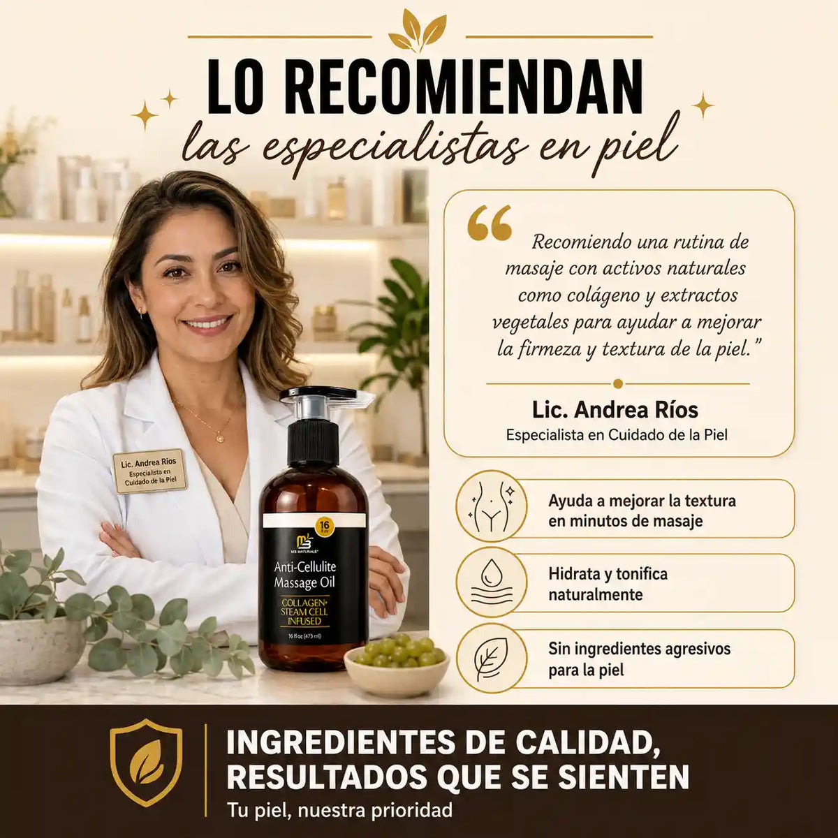 Aceite Para Masajes Anticelulitis