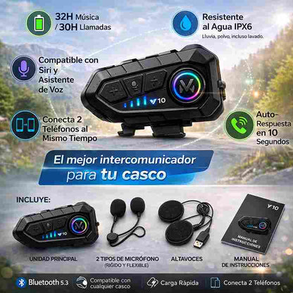 ¿Aún usas el teléfono dentro del casco?